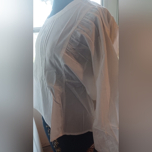 RAGA Pleated Long Sleeve Blouse Top - Picture 9 of 9